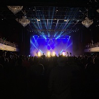 Picture of live concert lighting